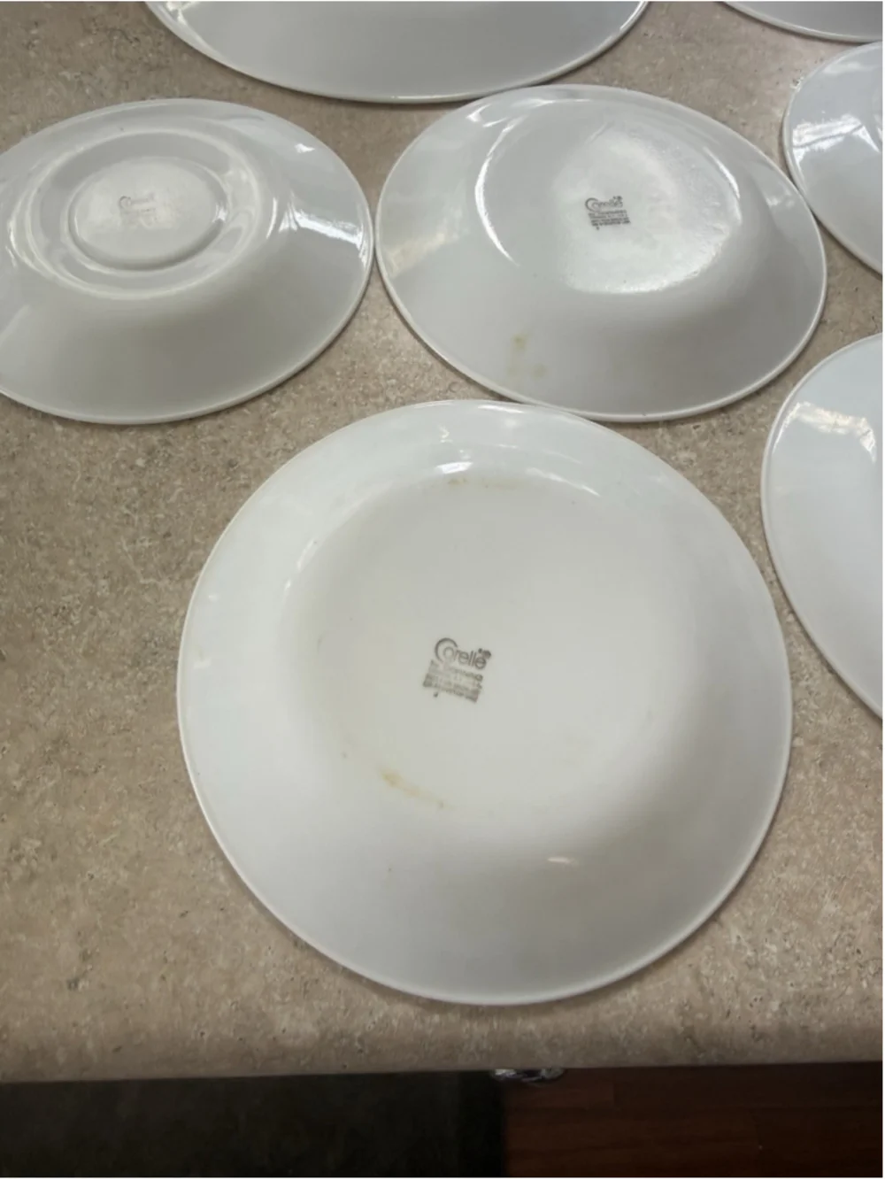 SET 10 Vintage Corelle Crazy Daisy SpringBlossom 1 Dinner 1 Saucer 8 Salad Plate
